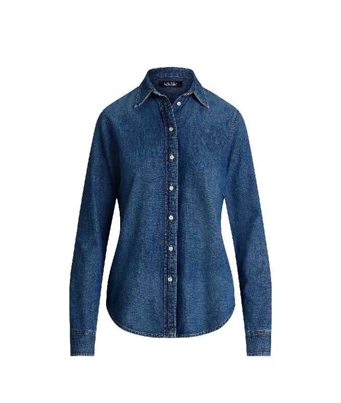 outdoor coatClassic Fit Denim Shirt - Blue