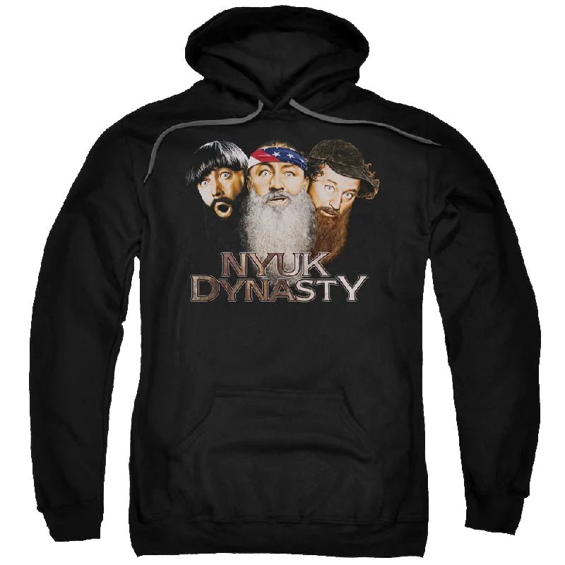 stylish hoodieThe Three Stooges Nyuk Dynasty 2 Pullover Hoodie