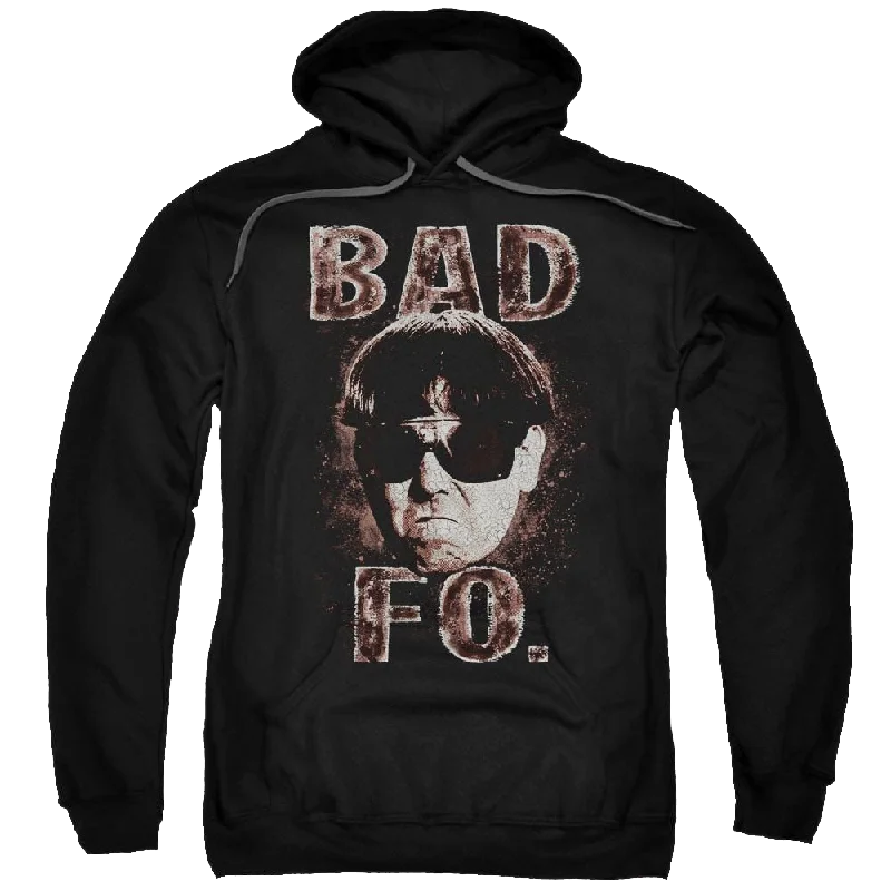 vintage hoodieThe Three Stooges Bad Moe Fo Pullover Hoodie