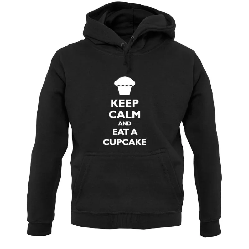 cool graphic hoodieKeep Calm And Eat A Cupcake Unisex Hoodie