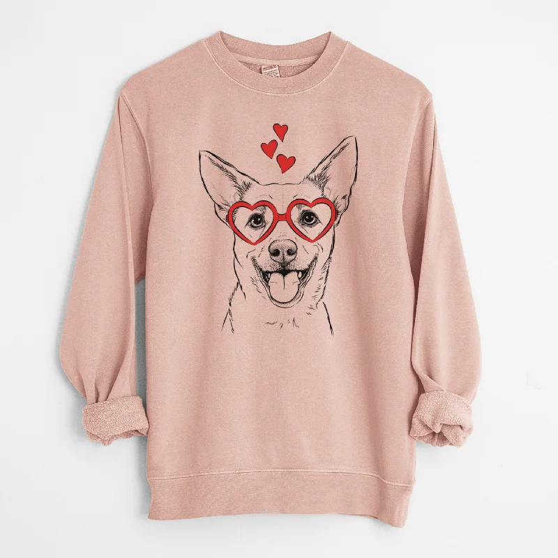 relaxed fit sports hoodieValentine Dinghy the Mixed Breed - Unisex Pigment Dyed Crew Sweatshirt