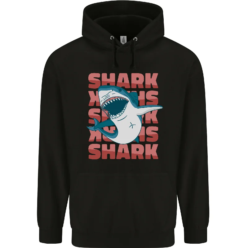 breathable hoodieA Great White Shark Mens 80% Cotton Hoodie