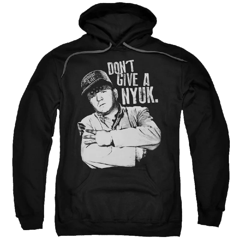 high-quality hoodieThe Three Stooges Give A Nyuk Pullover Hoodie