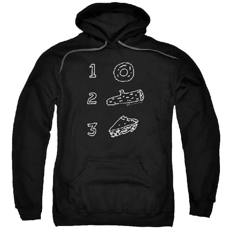 minimalist hooded sweatshirtTwin Peaks Pie Log Donut Pullover Hoodie