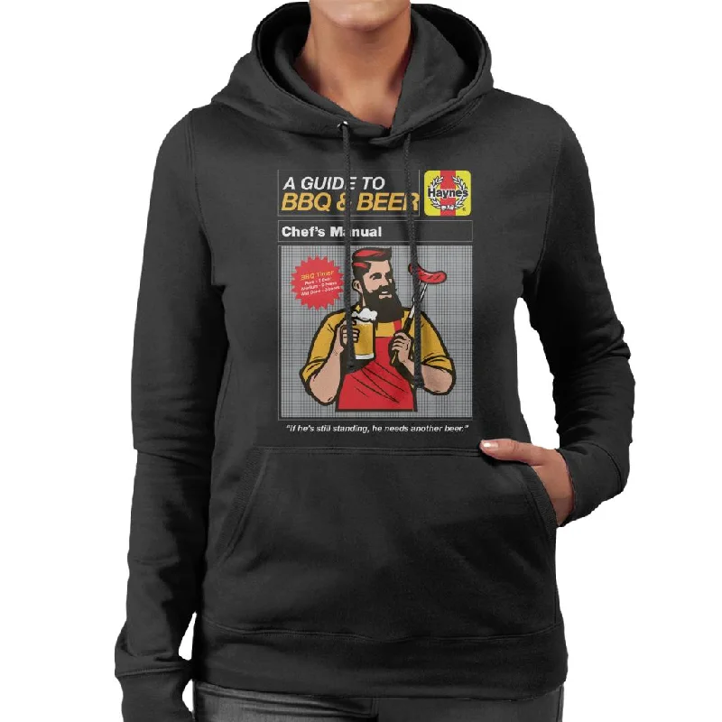 activewear hoodieHaynes Guide To BBQ & Beer Women's Hooded Sweatshirt