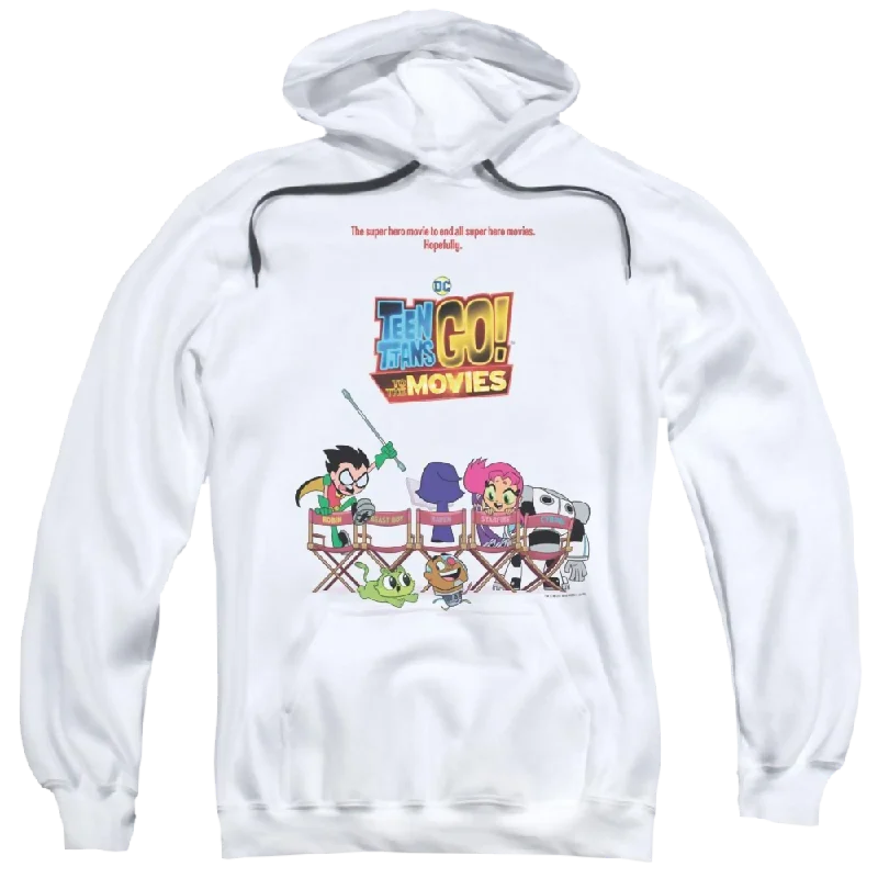 oversized pullover sweatshirtTeen Titans Go Poster Pullover Hoodie