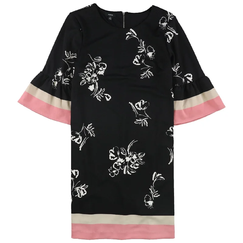 cocktail dressAlfani Womens Floral Print Scuba Dress