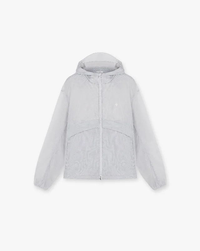 cozy winter coat247 Hooded Training Jacket - Moonstone