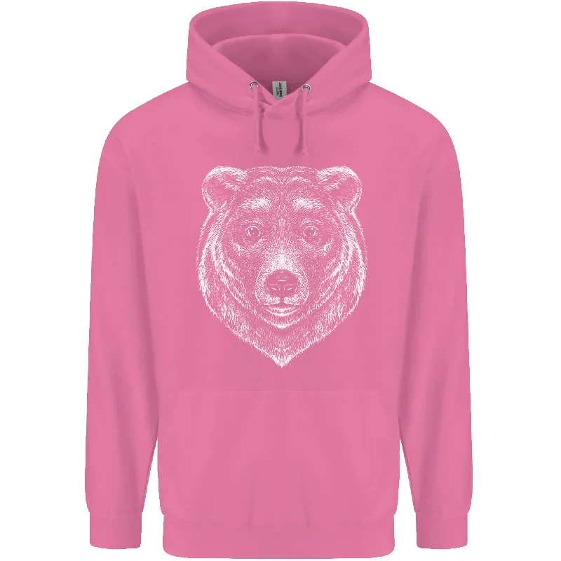 cool hoodieA Grizzly Bear Mens 80% Cotton Hoodie