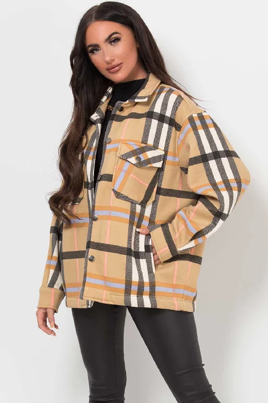 lightweight winter coatCheck Shacket Oversized