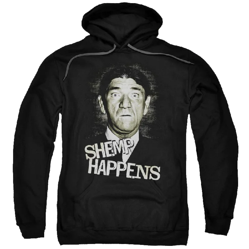 bold hoodie with logoThe Three Stooges Shemp Happens Pullover Hoodie