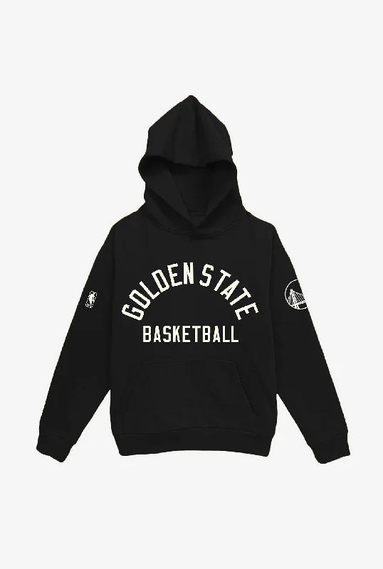 Golden State Warriors Heavyweight Hoodie - Black