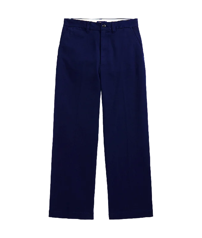 insulated winter jacketChino Wide-leg Pant - Navy