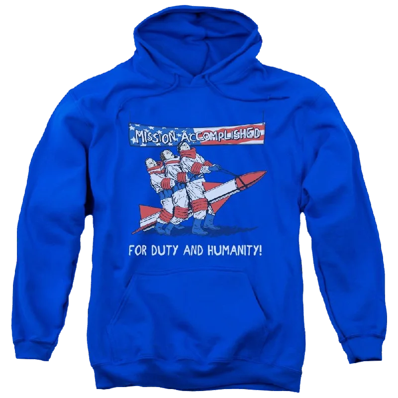 cozy hoodieThe Three Stooges Mission Accomplished Pullover Hoodie