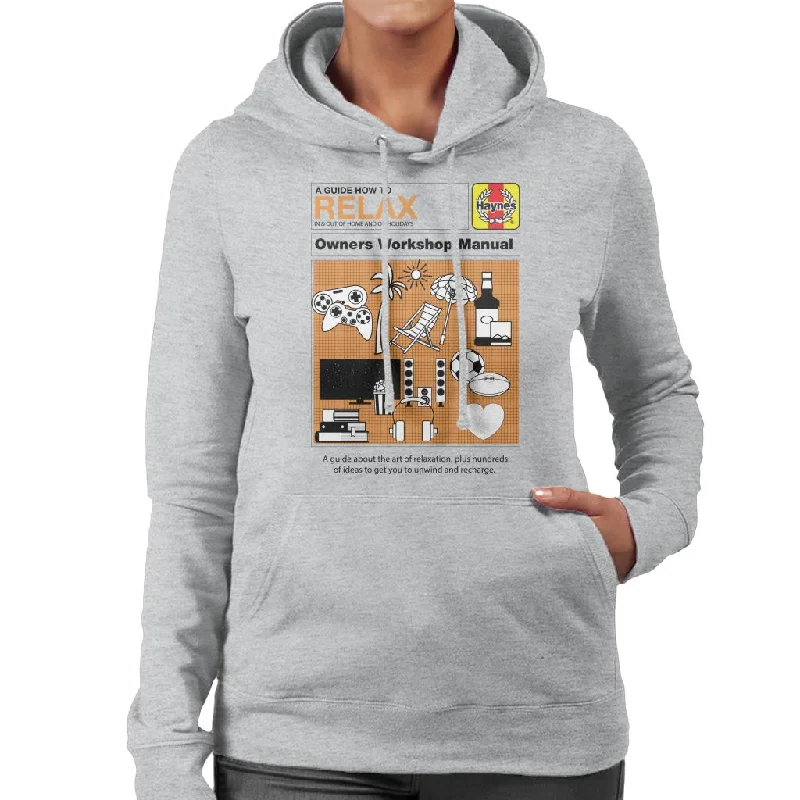 urban street hoodieHaynes How To Relax Manual Women's Hooded Sweatshirt