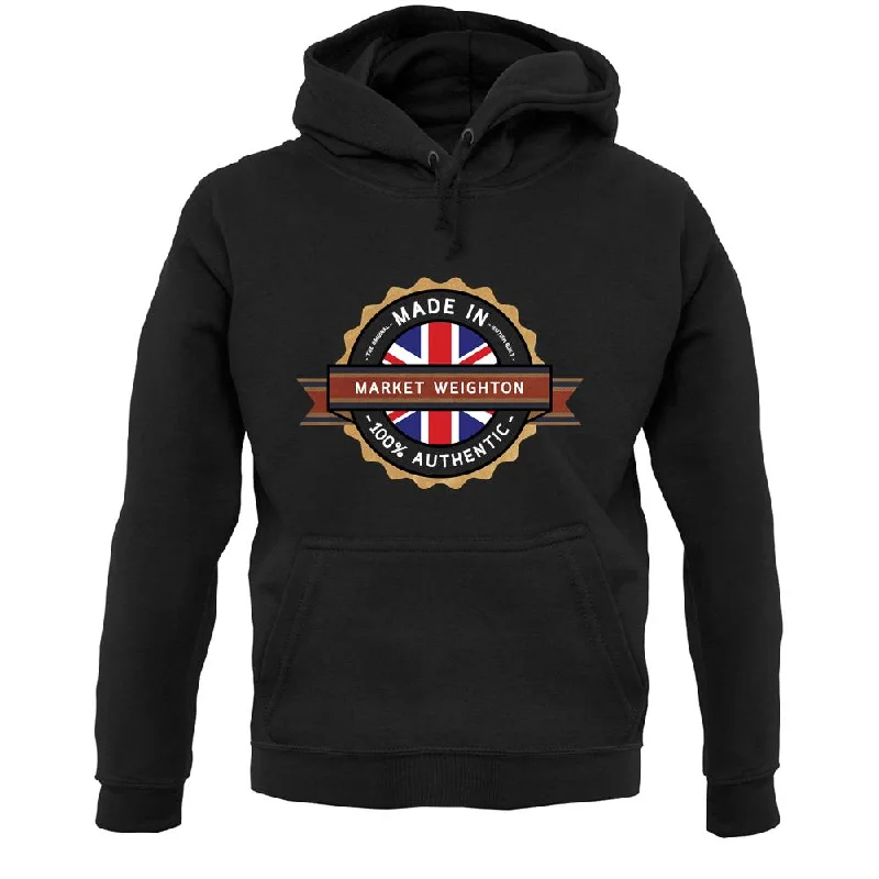 stylish hoodie for womenMade In Market Weighton 100% Authentic Unisex Hoodie