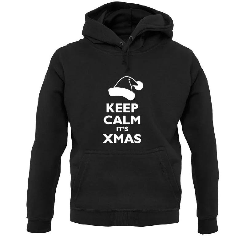 zip-up hooded sweatshirtKeep Calm It's Xmas Unisex Hoodie