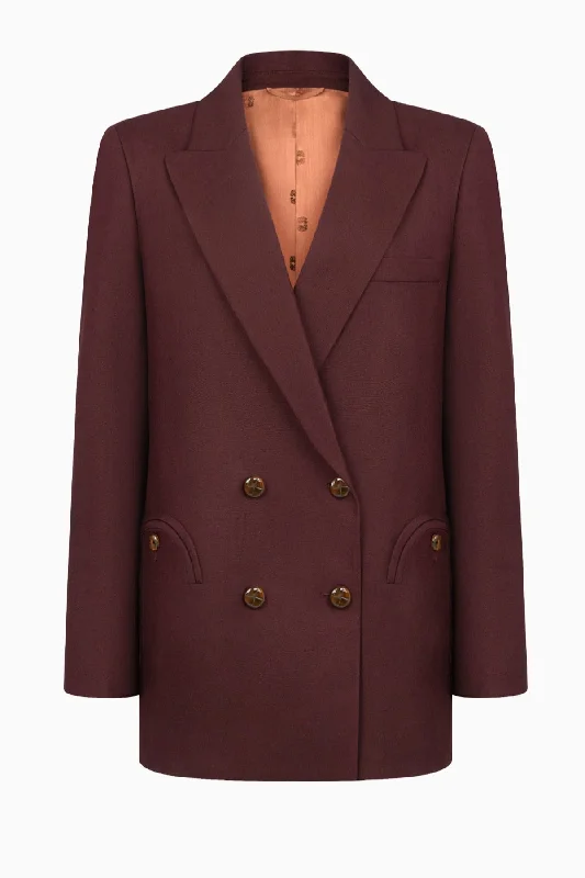 classic jacketBlazé Milano Misaka Everynight Blazer - Eggplant