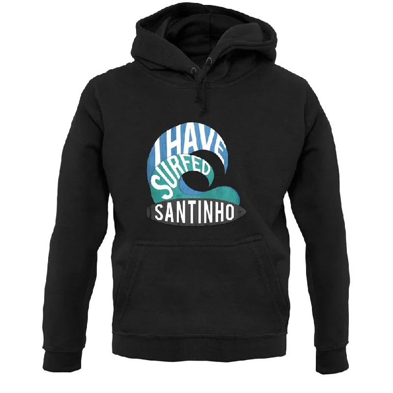 zip-up hooded sweatshirtI Have Surfed Santinho Unisex Hoodie