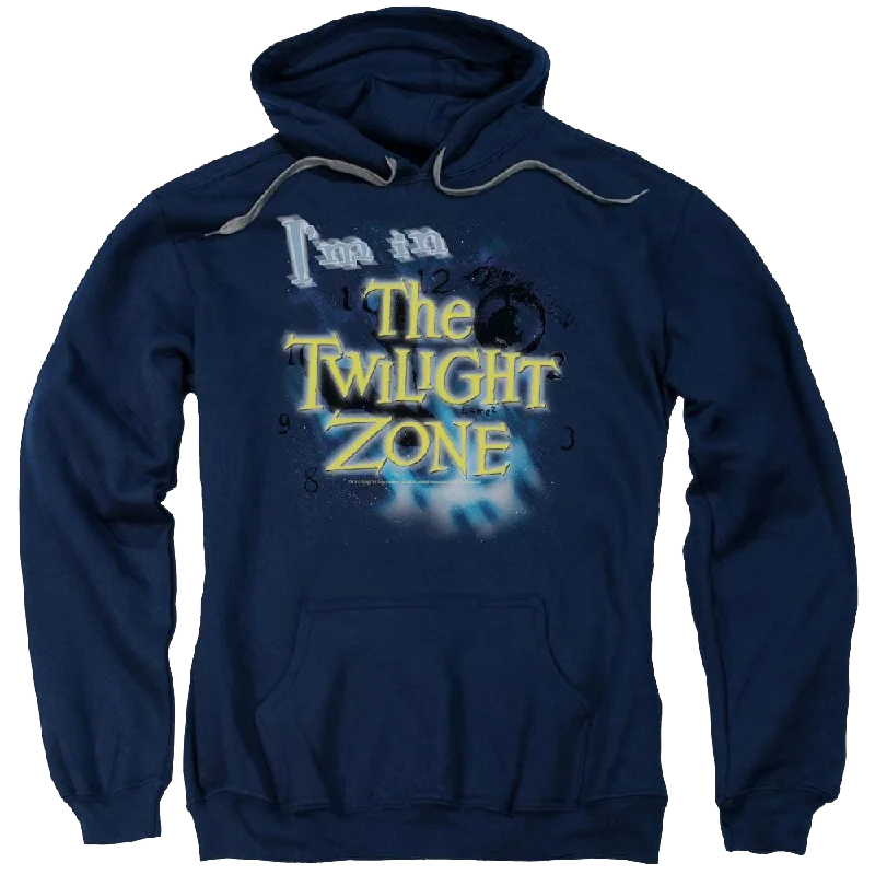 casual hoodie with logoThe Twilight Zone I'm In The Twilight Zone Pullover Hoodie