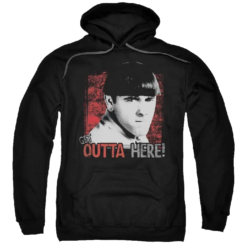 performance hoodieThe Three Stooges Get Outta Here Pullover Hoodie