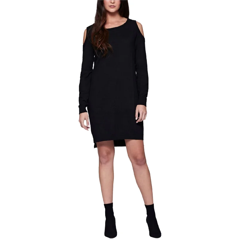 chic shift dressSanctuary Clothing Womens Amy Sweater Dress, Black, Small